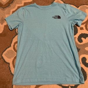 The North Face Blue Tee